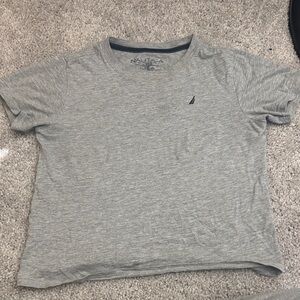Nautica Heather Gray Crewneck Tee